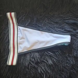 NWOT Icon Swim White Bikini Bottom Size S